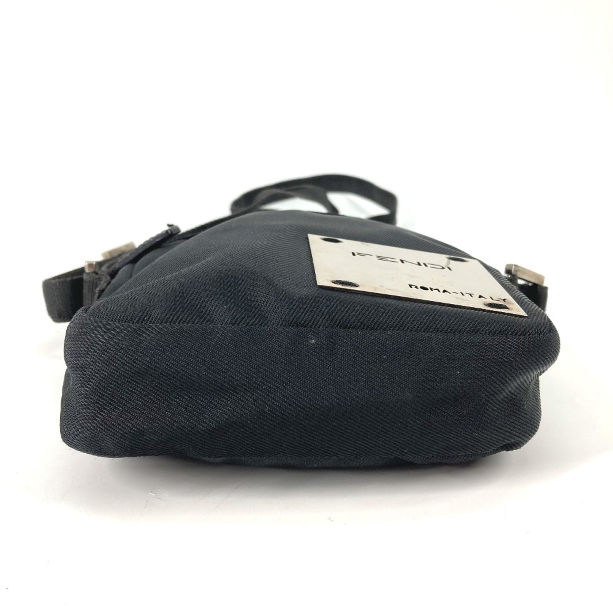 Fendi Black Cloth Shoulder Bag