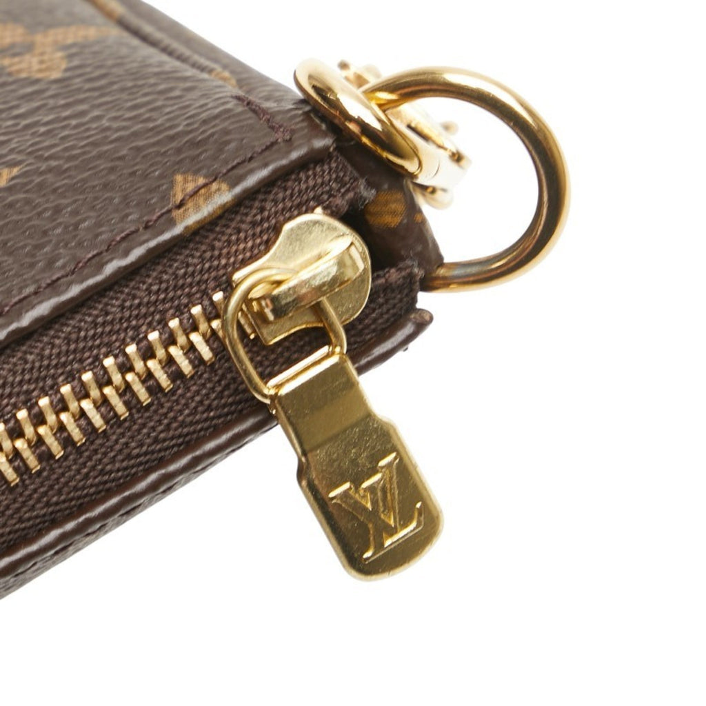 Louis Vuitton Monogram Brown Pvc Leather Pochette