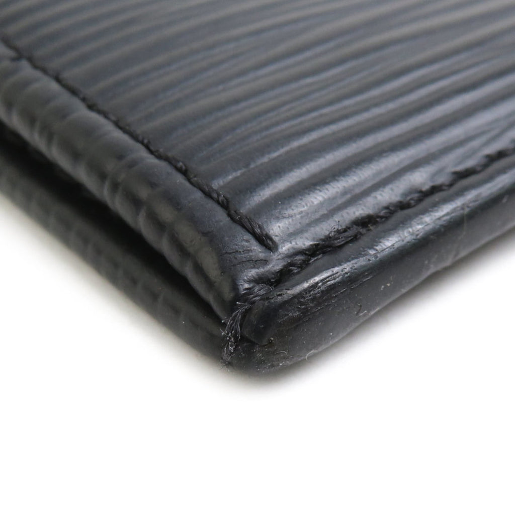 Louis Vuitton Black Epi Leather Clutch Bag