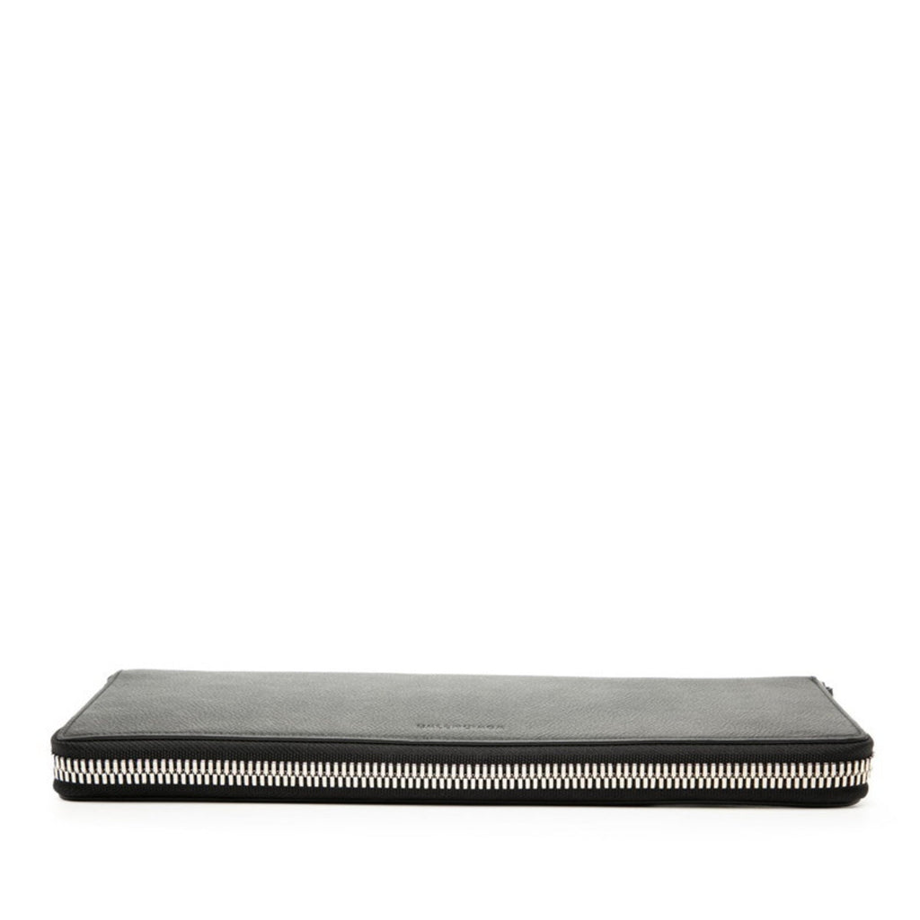 Balenciaga Black Leather Clutch Bag Shoulder