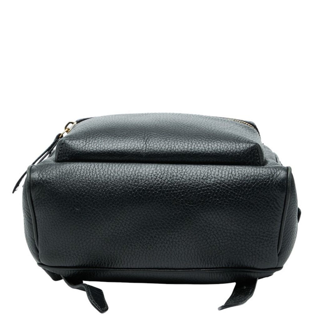 Gucci Black Leather Backpack (Pre-Owned)
