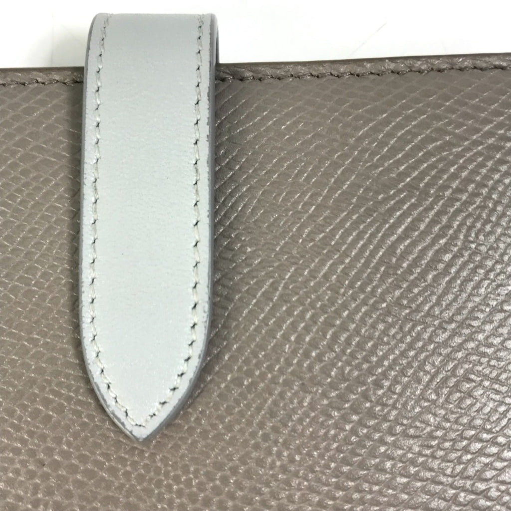 Celine Gray Leather Wallet (Tri-Fold)