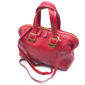 Fendi Red Leather Handbag