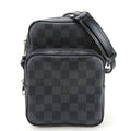Louis Vuitton Damier Graphite Black Gray Damier Graphite Pochette Shoulder Bag