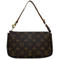Louis Vuitton Brown Monogram Monogram Handbag Pochette Pouch