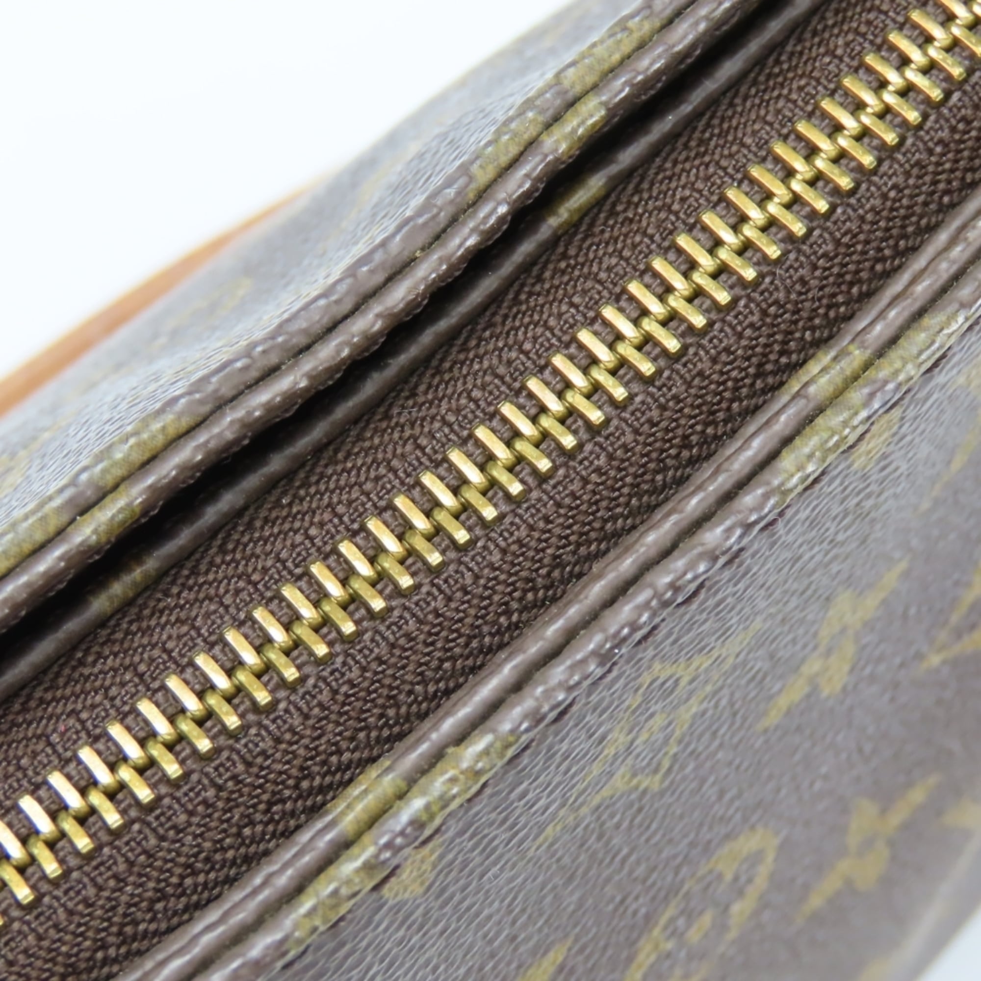 Louis Vuitton Brown Monogram Monogram Leather Shoulder Bag
