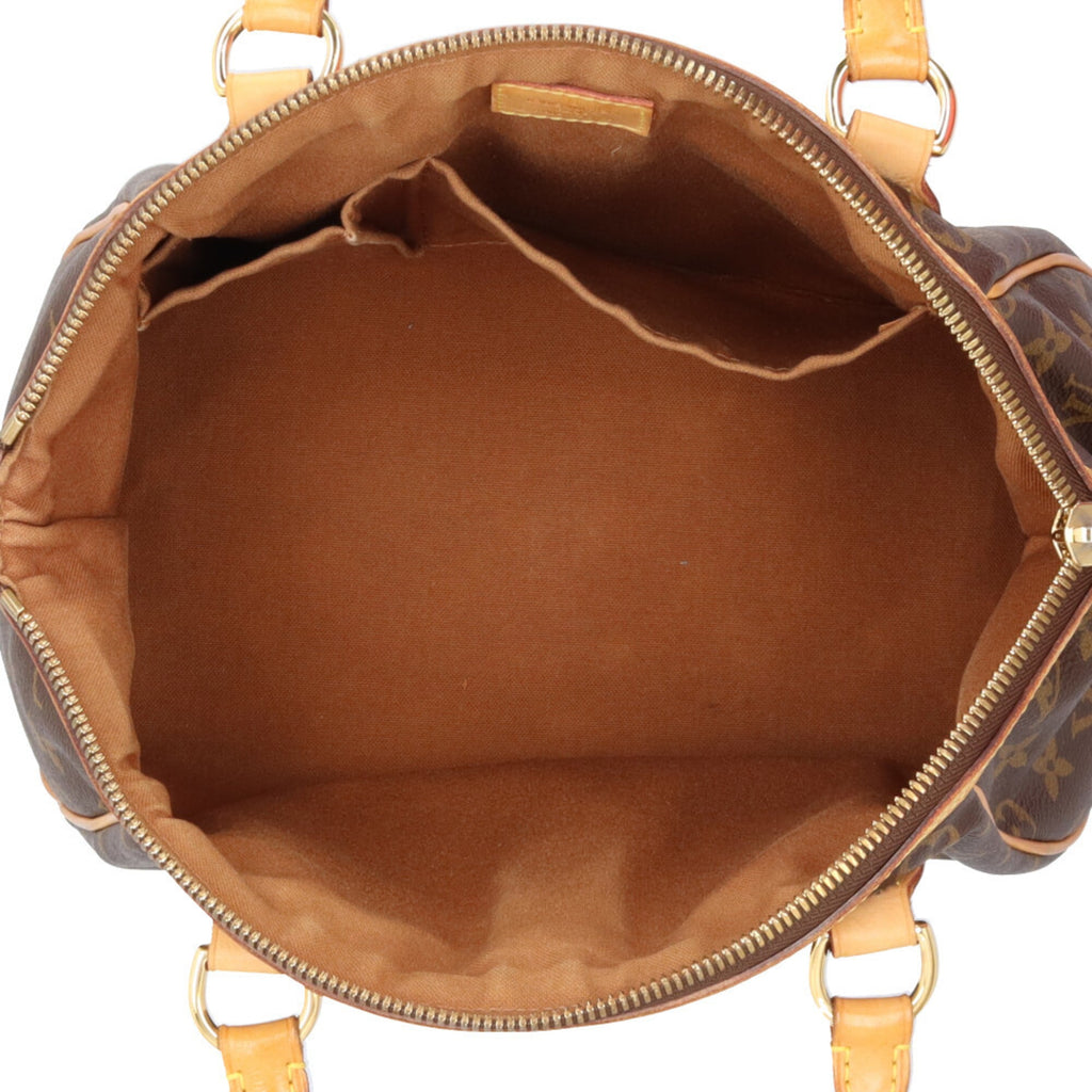 Louis Vuitton Brown Monogram Canvas Handbag