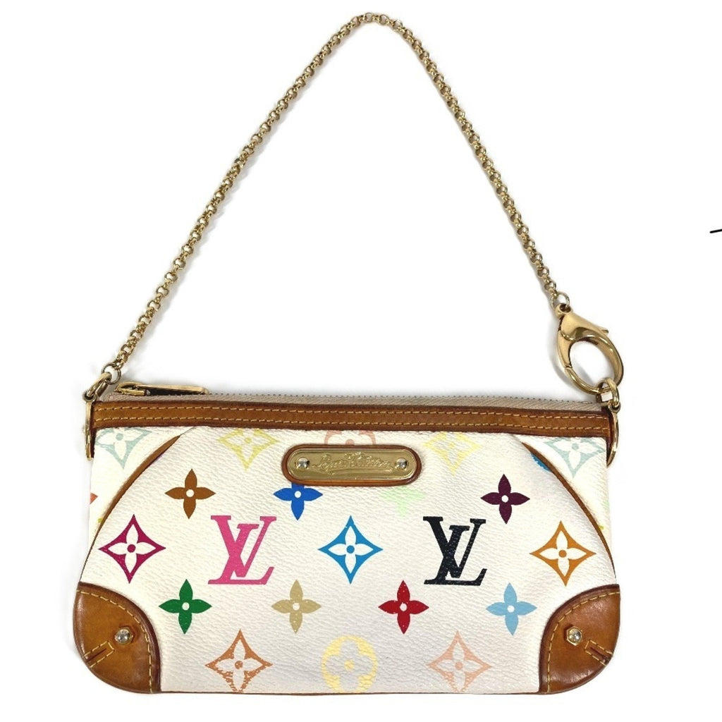 Louis Vuitton Blanc Monogram Multicolore Pouch Shoulder Bag