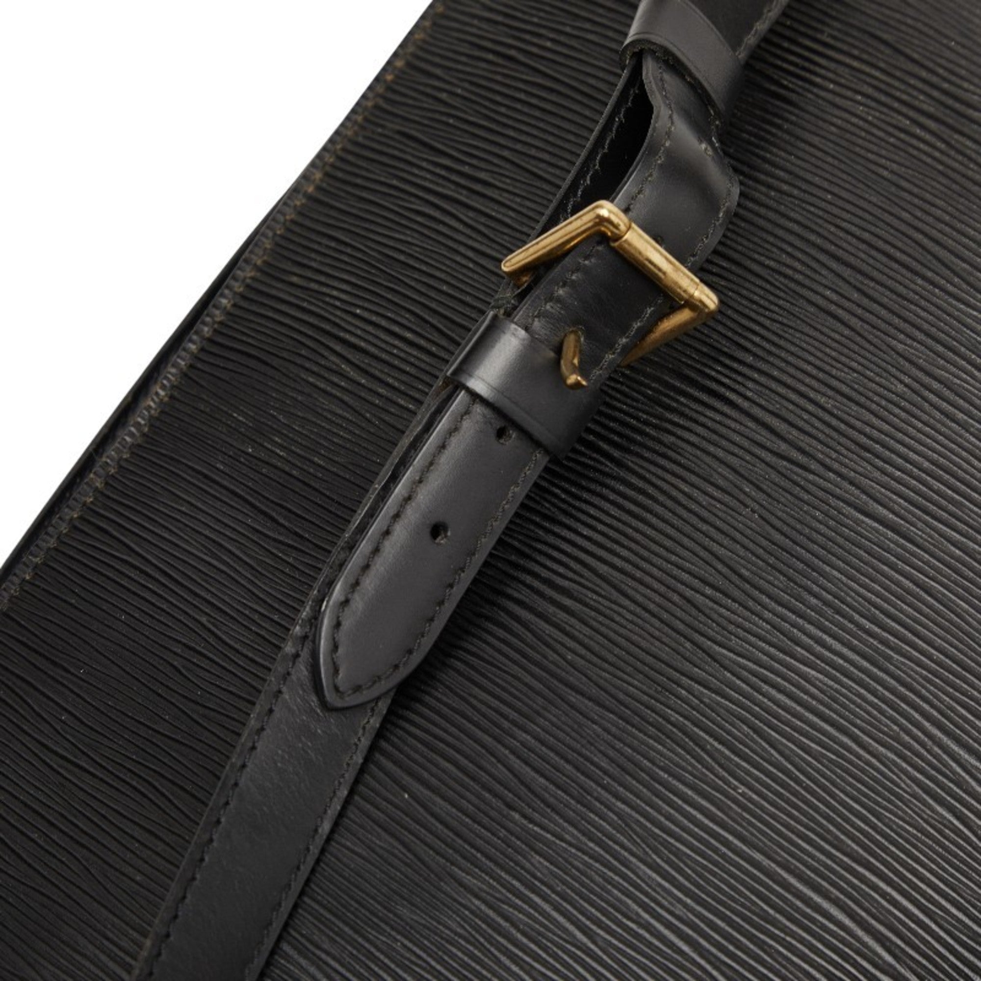 Louis Vuitton Black Noir Leather Backpack