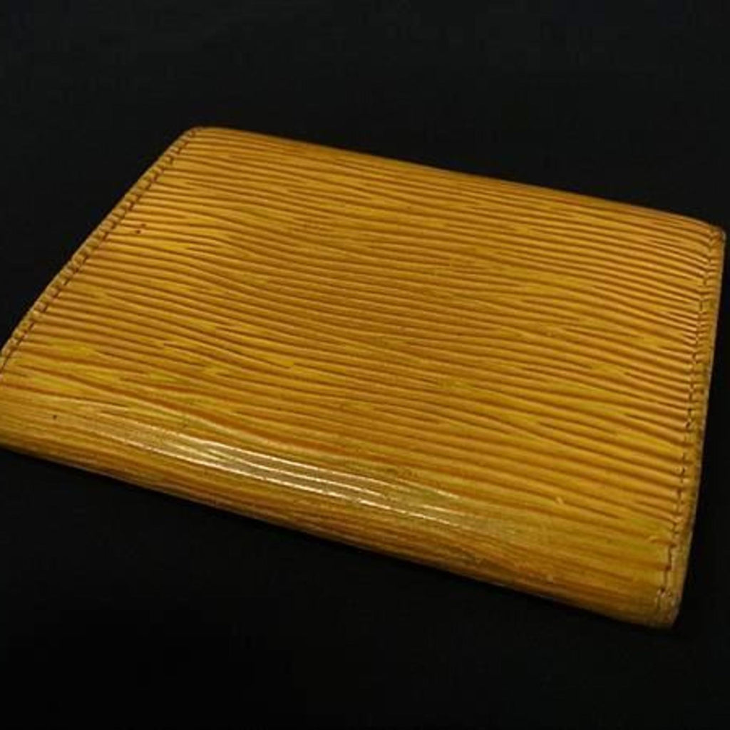 Louis Vuitton Yellow Epi Leather Coin Purse/Coin Case