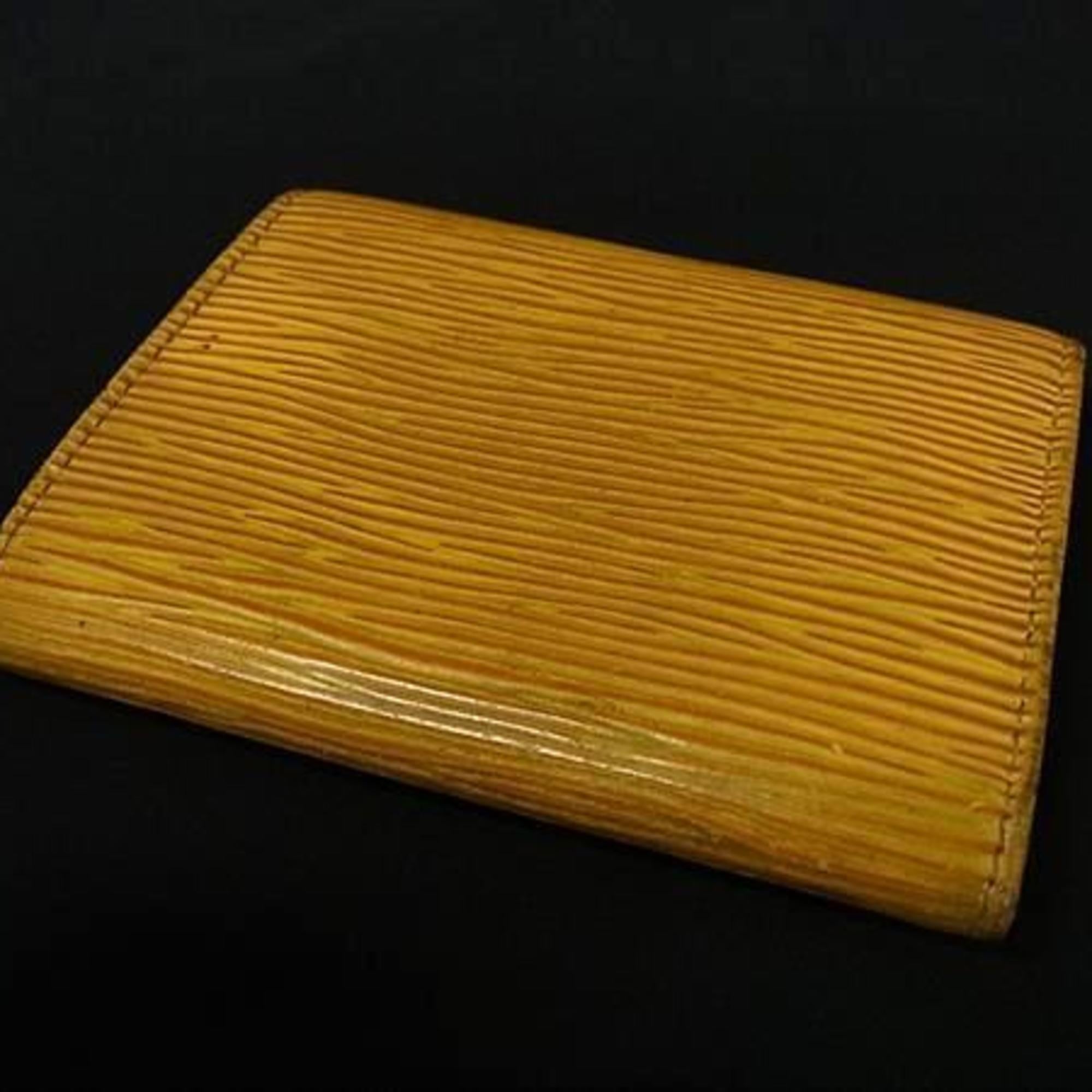 Louis Vuitton Yellow Epi Leather Coin Purse/Coin Case