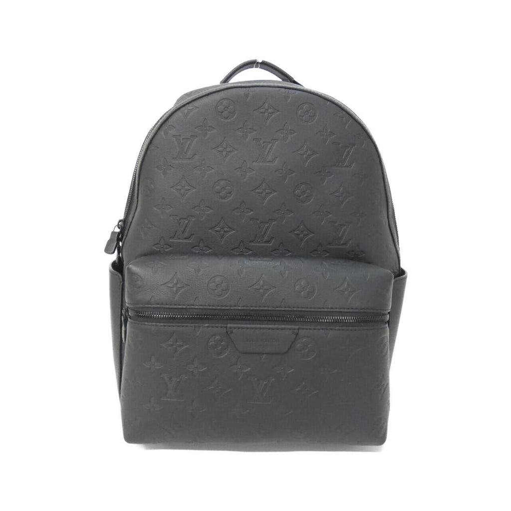 Louis Vuitton Black Leather Backpack