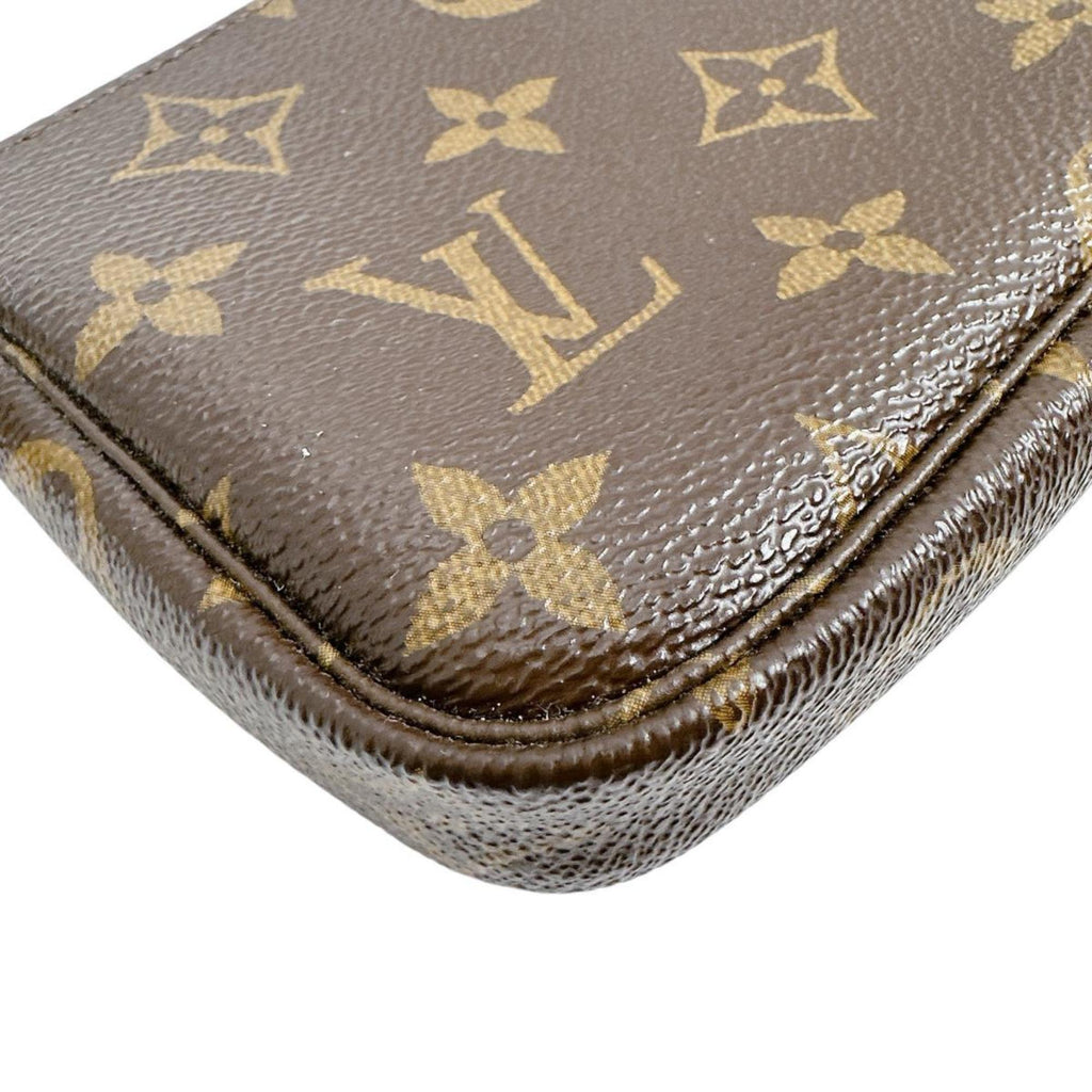 Louis Vuitton Brown Monogram Monogram Handbag Pochette Pouch