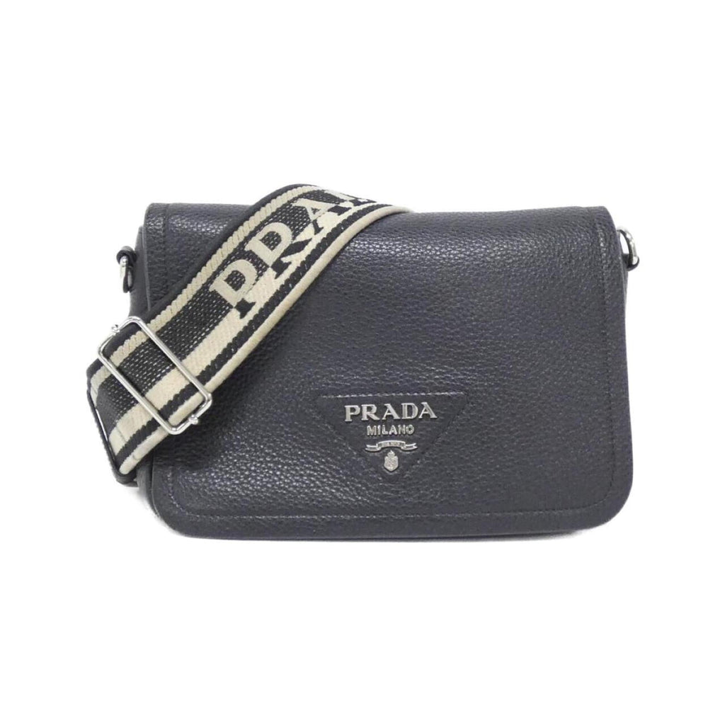 Prada Nero Vitello Daino Shoulder Bag