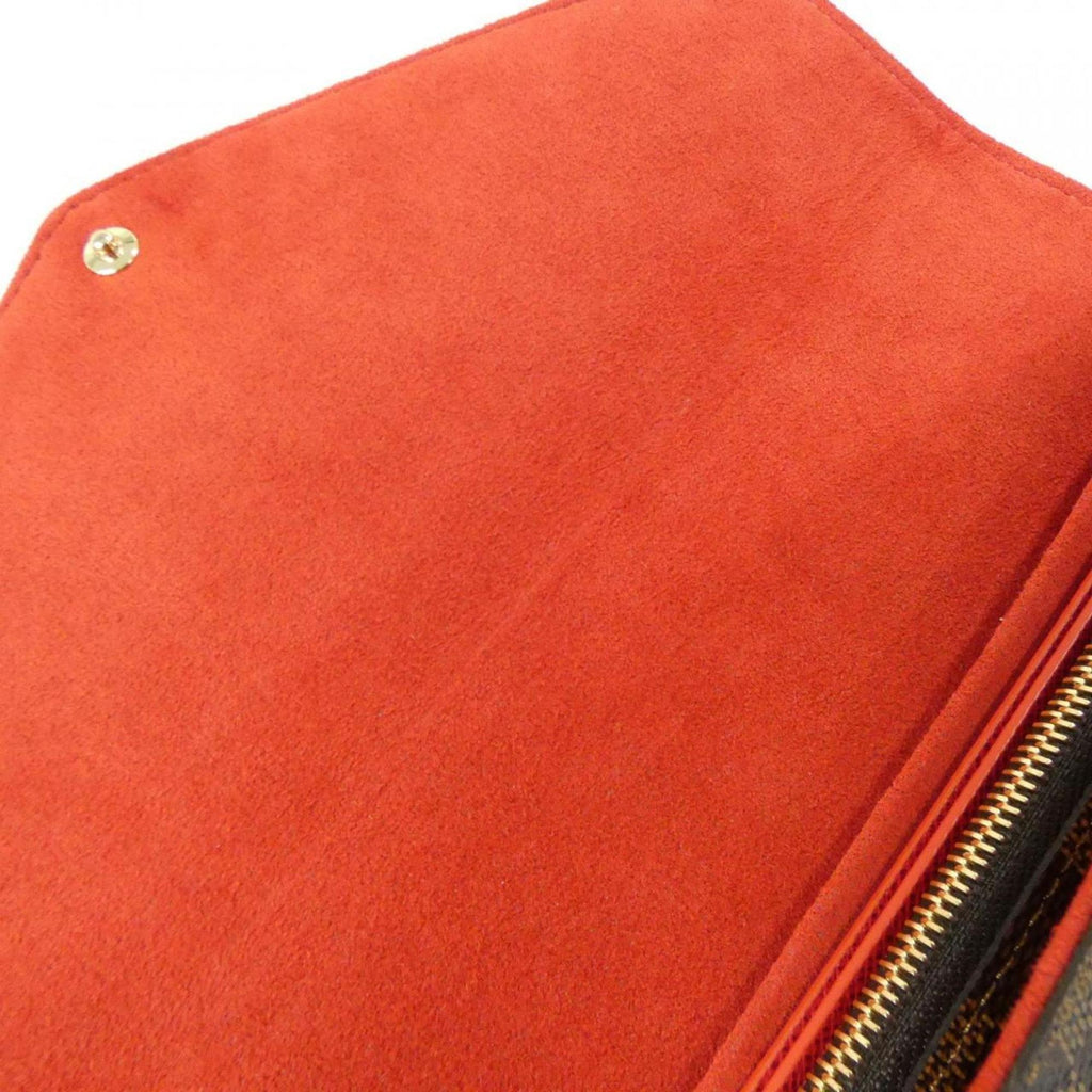 Louis Vuitton Ebene Coated Canvas Pochette Shoulder Bag