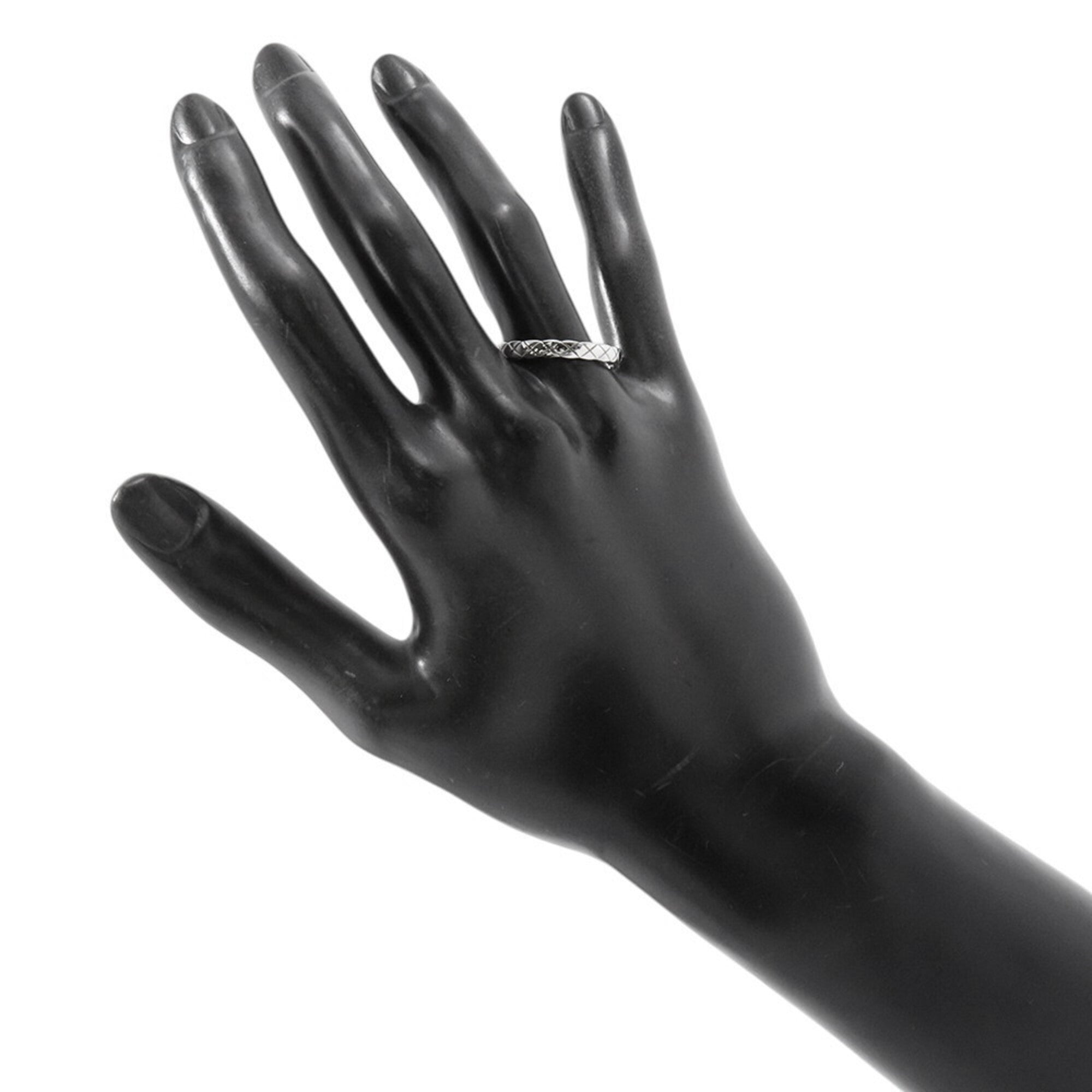 Chanel White Gold White Gold (18K) Band Ring