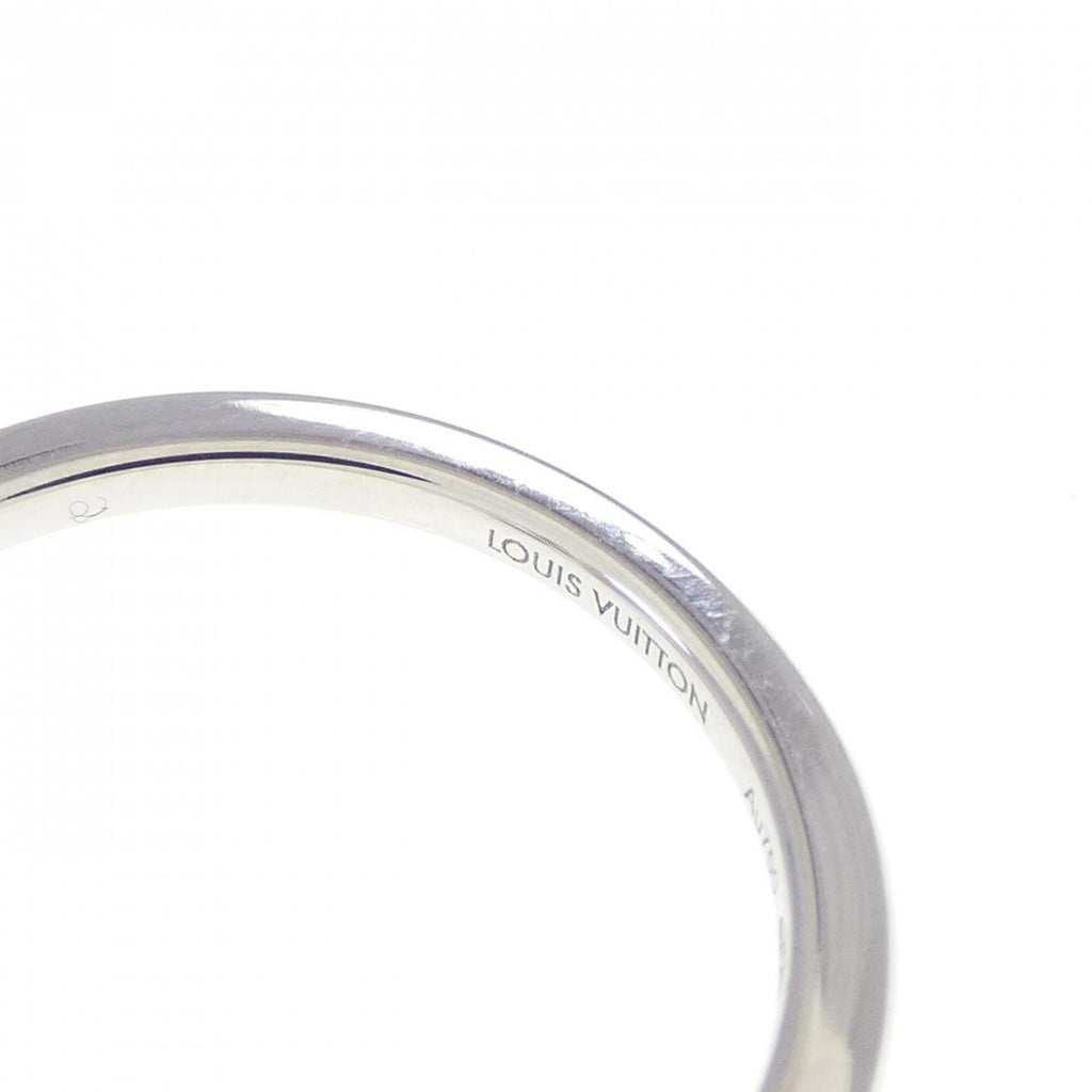 Louis Vuitton White Gold (18K) Band Ring