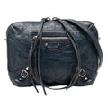 Balenciaga Blue Leather Shoulder