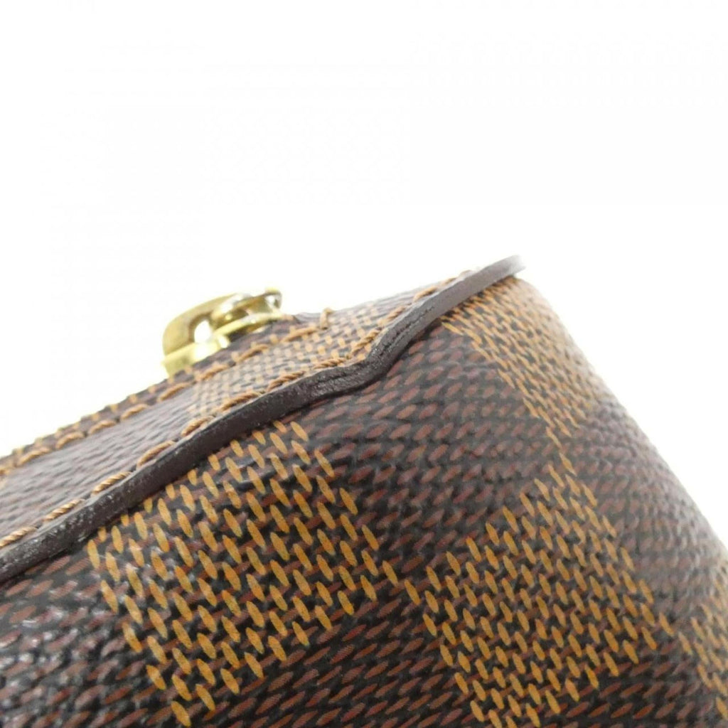 Louis Vuitton Brown Coated Canvas Shoulder Bag