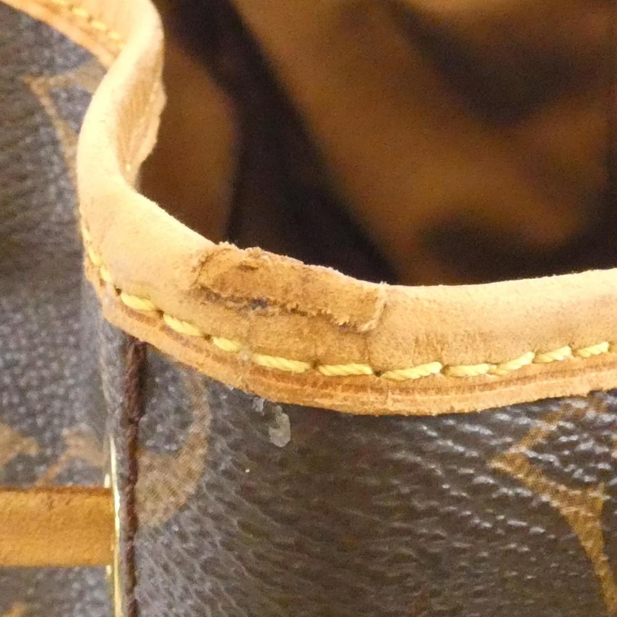 Louis Vuitton Monogram Marron Coated Canvas Backpack