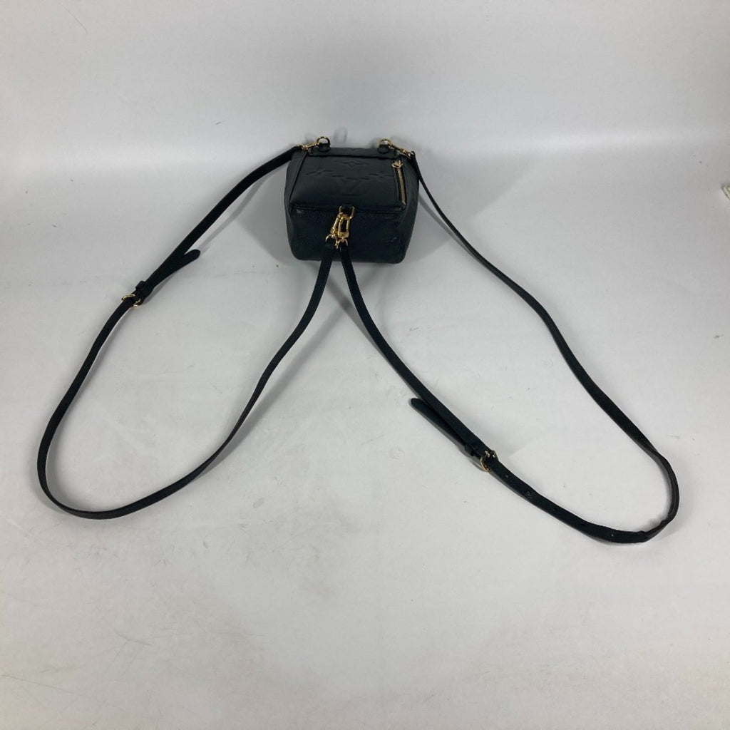 Louis Vuitton Black Noir Monogram Empreinte Backpack