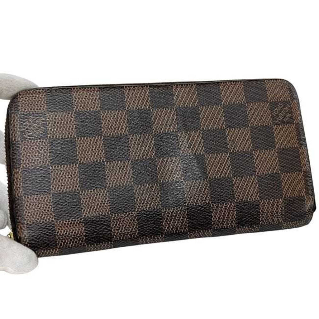 Louis Vuitton Damier Brown Damier Canvas Ebene Damier Canvas Coin Purse/Coin Case