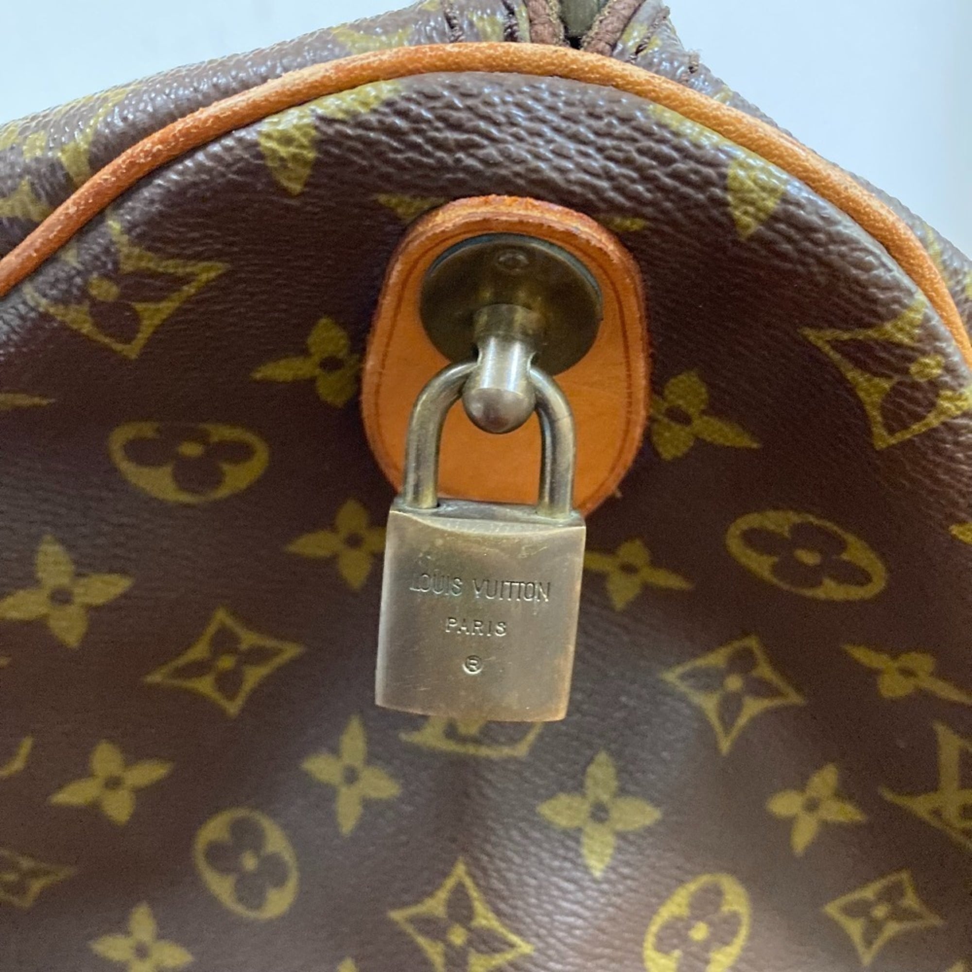 Louis Vuitton Brown Monogram Boston Bag