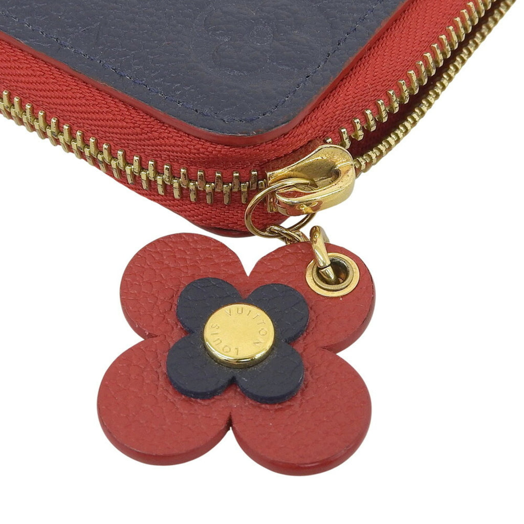 Louis Vuitton Marine Rouge Monogram Navy Monogram Empreinte Coin Purse/Coin Case