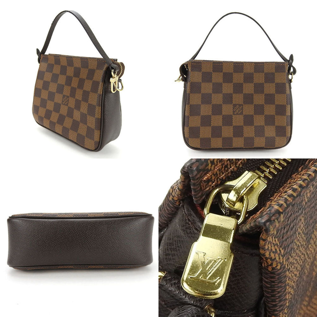 Louis Vuitton Damier Damier Canvas Ebene Damier Canvas Pouch