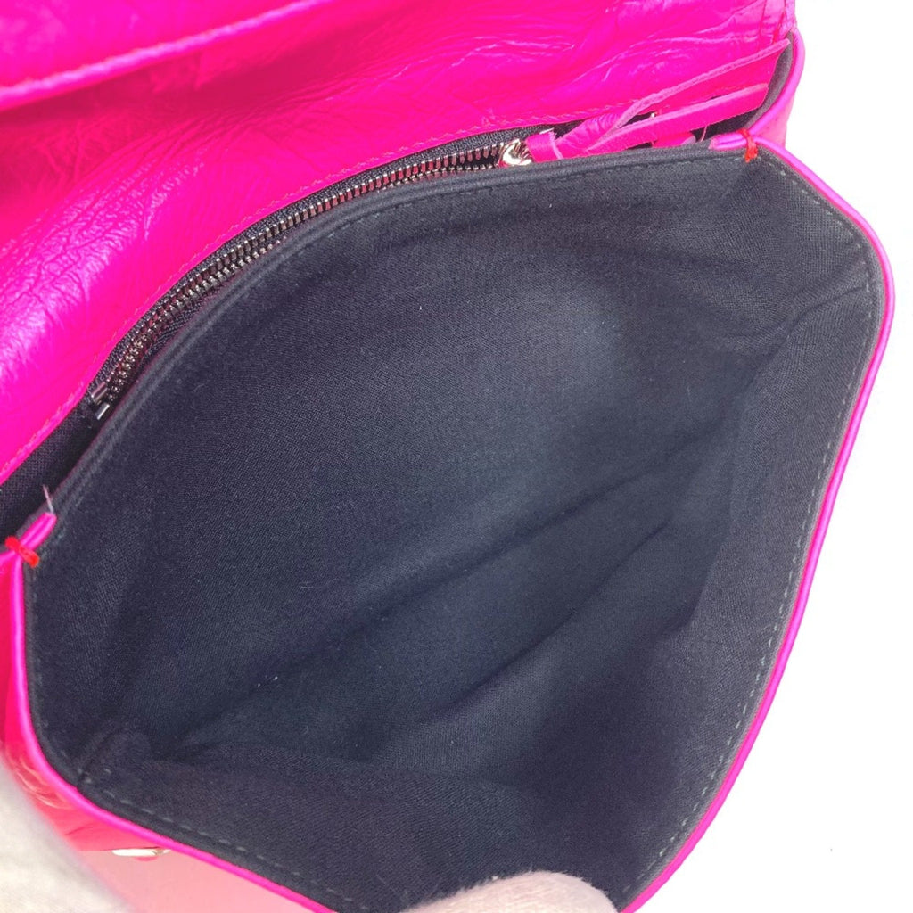 Balenciaga Pink Leather Clutch