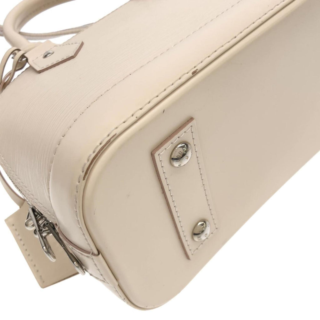 Louis Vuitton Epi Silver Leather Handbag