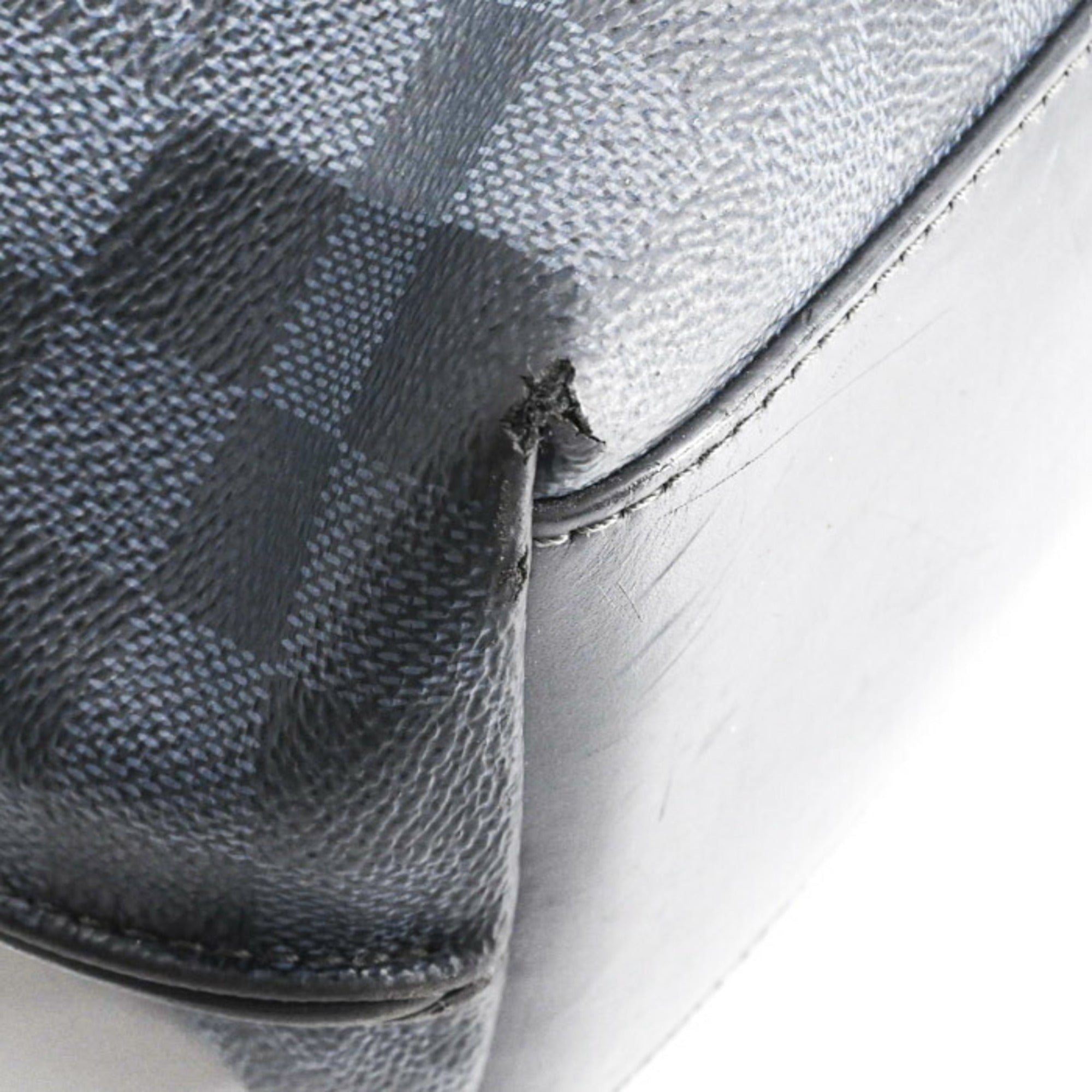 Louis Vuitton Black Damier Graphite Tote Bag