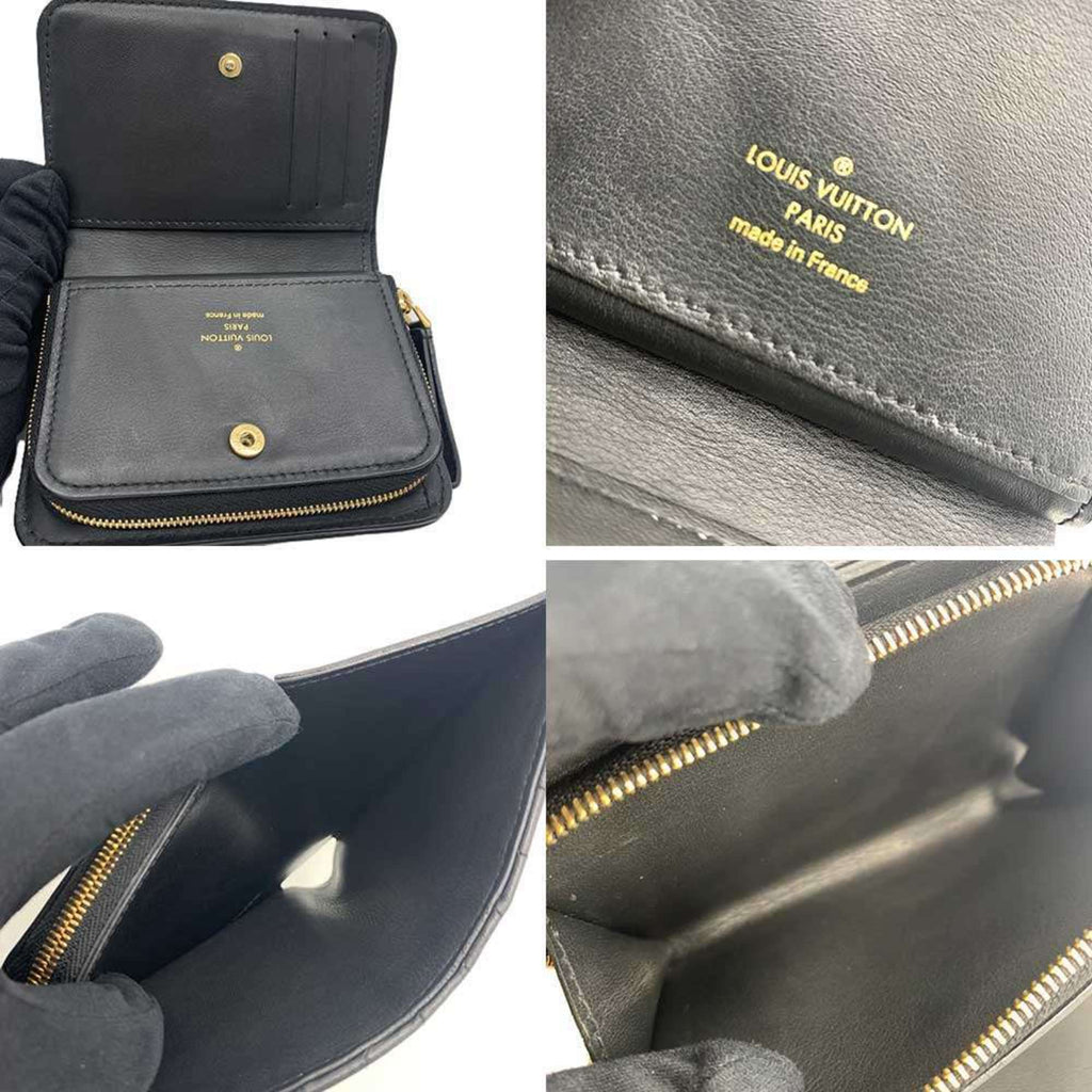 Louis Vuitton Black Leather Wallet