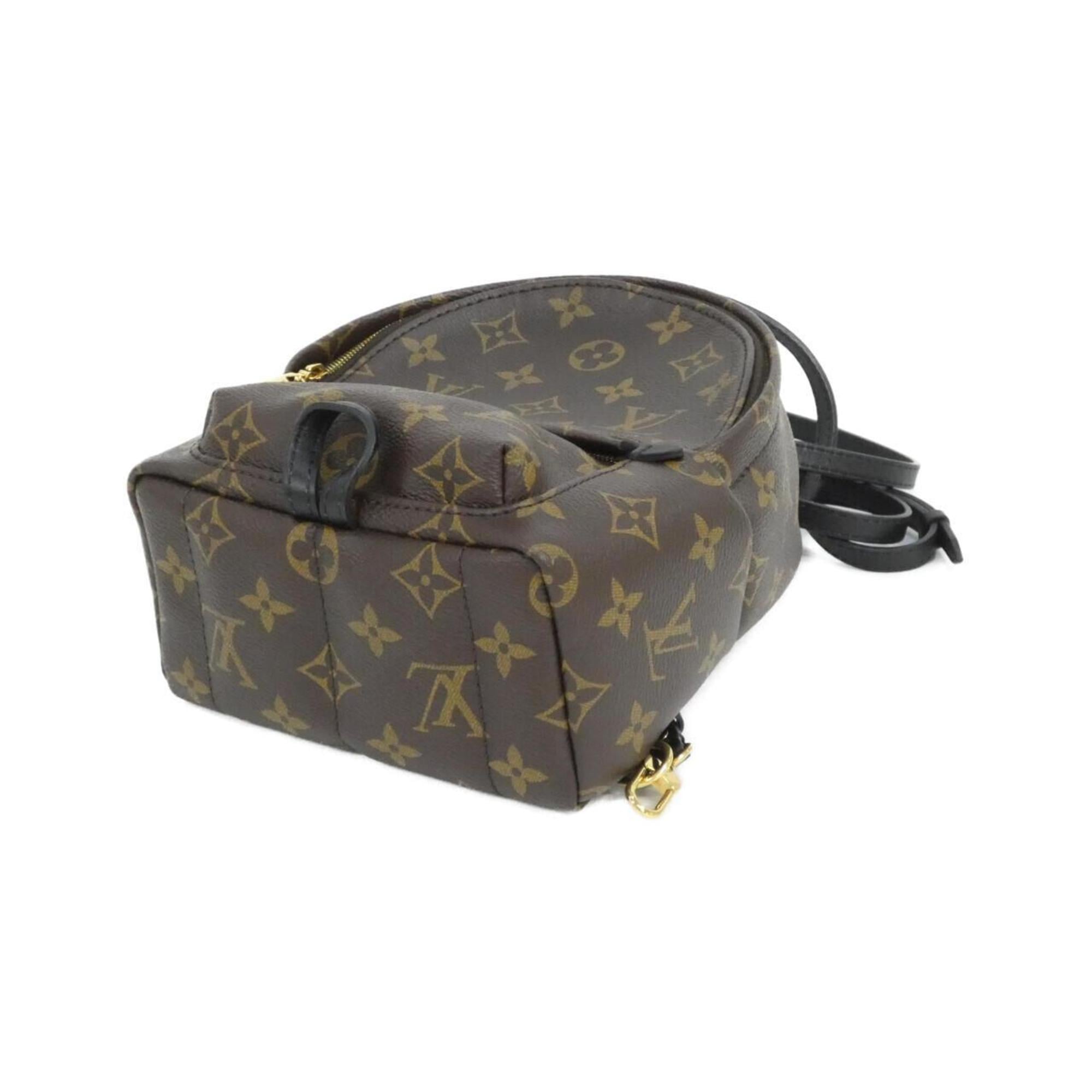 Louis Vuitton Marron Coated Canvas Backpack