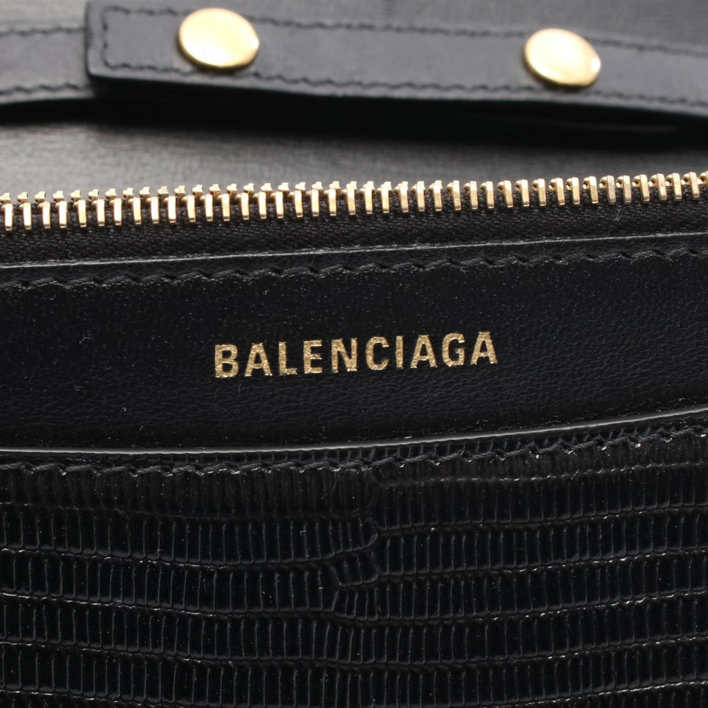 Balenciaga Black Leather Shoulder
