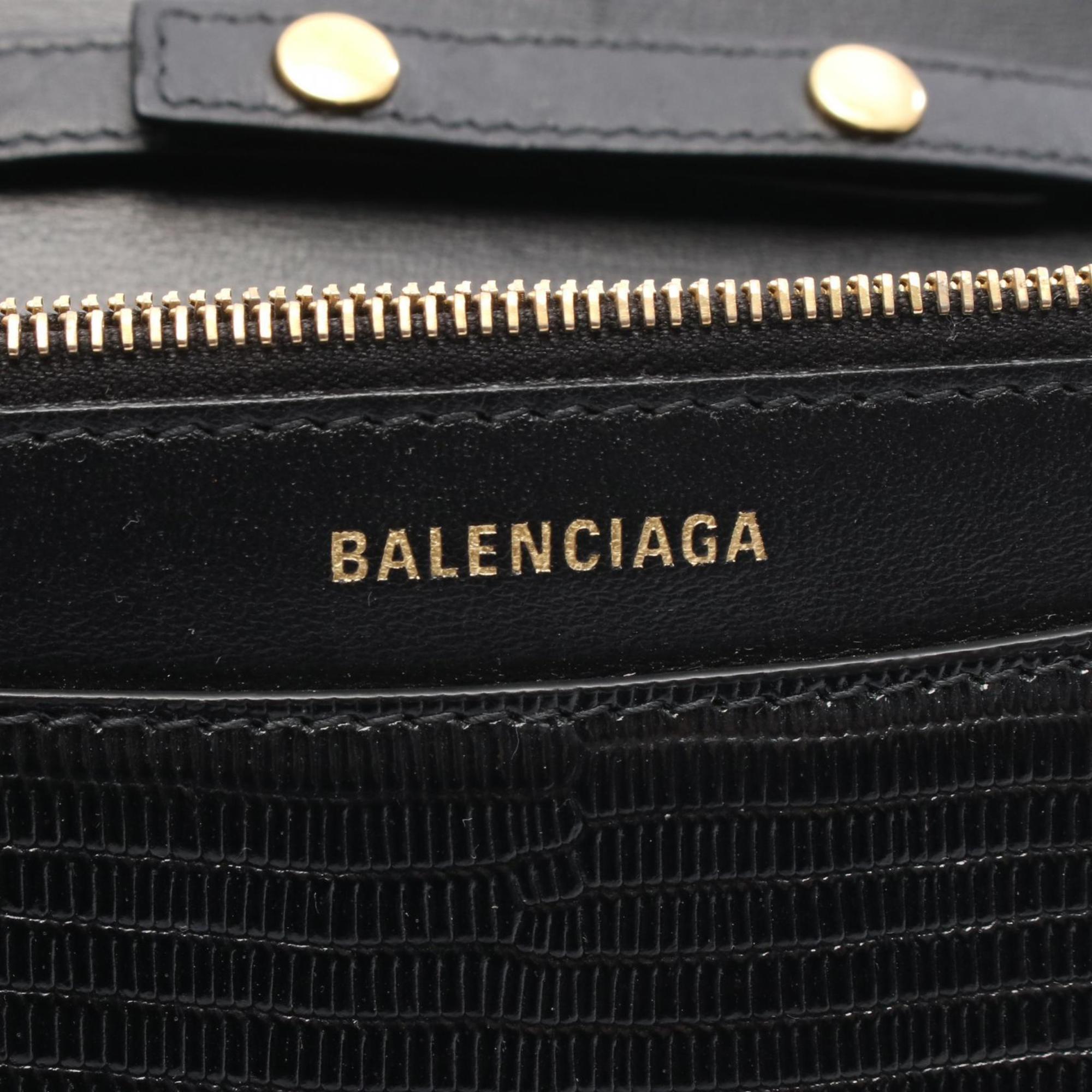 Balenciaga Black Leather Shoulder