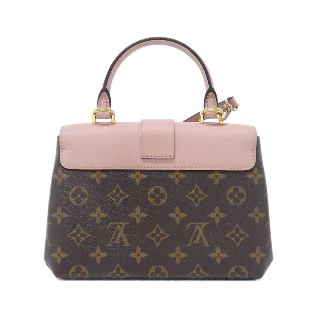 Louis Vuitton Marron Rose Poudre Coated Canvas Handbag