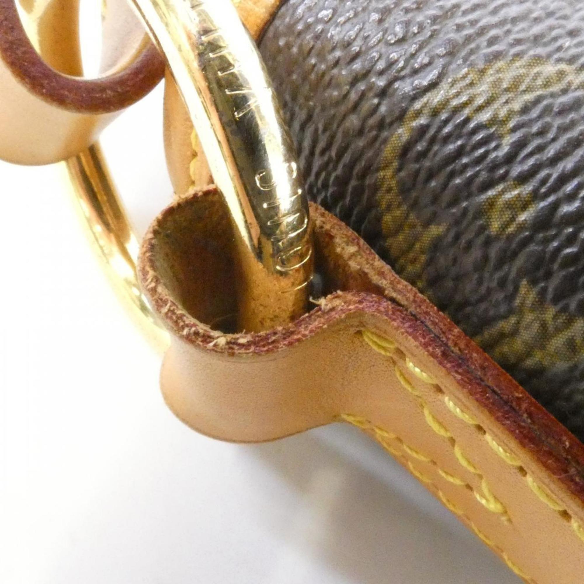 Louis Vuitton Marron Coated Canvas Shoulder Bag