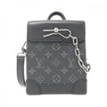 Louis Vuitton Black Coated Canvas Shoulder Bag