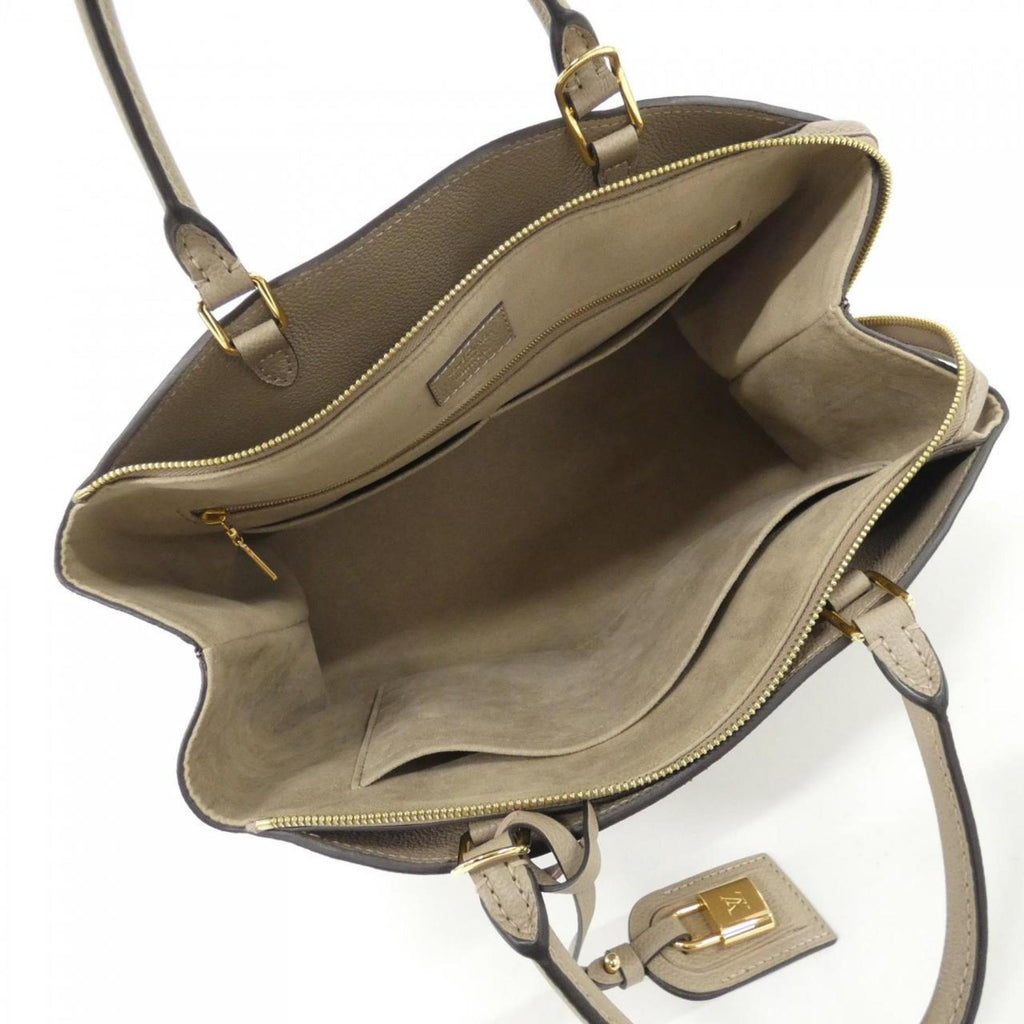 Louis Vuitton Beige Tourterelle Leather Handbag