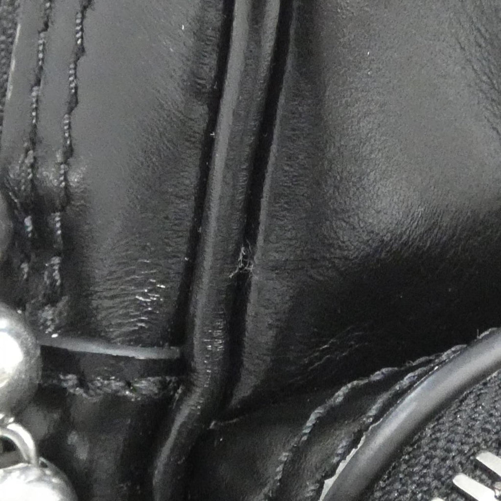 Louis Vuitton Black Leather Shoulder Bag