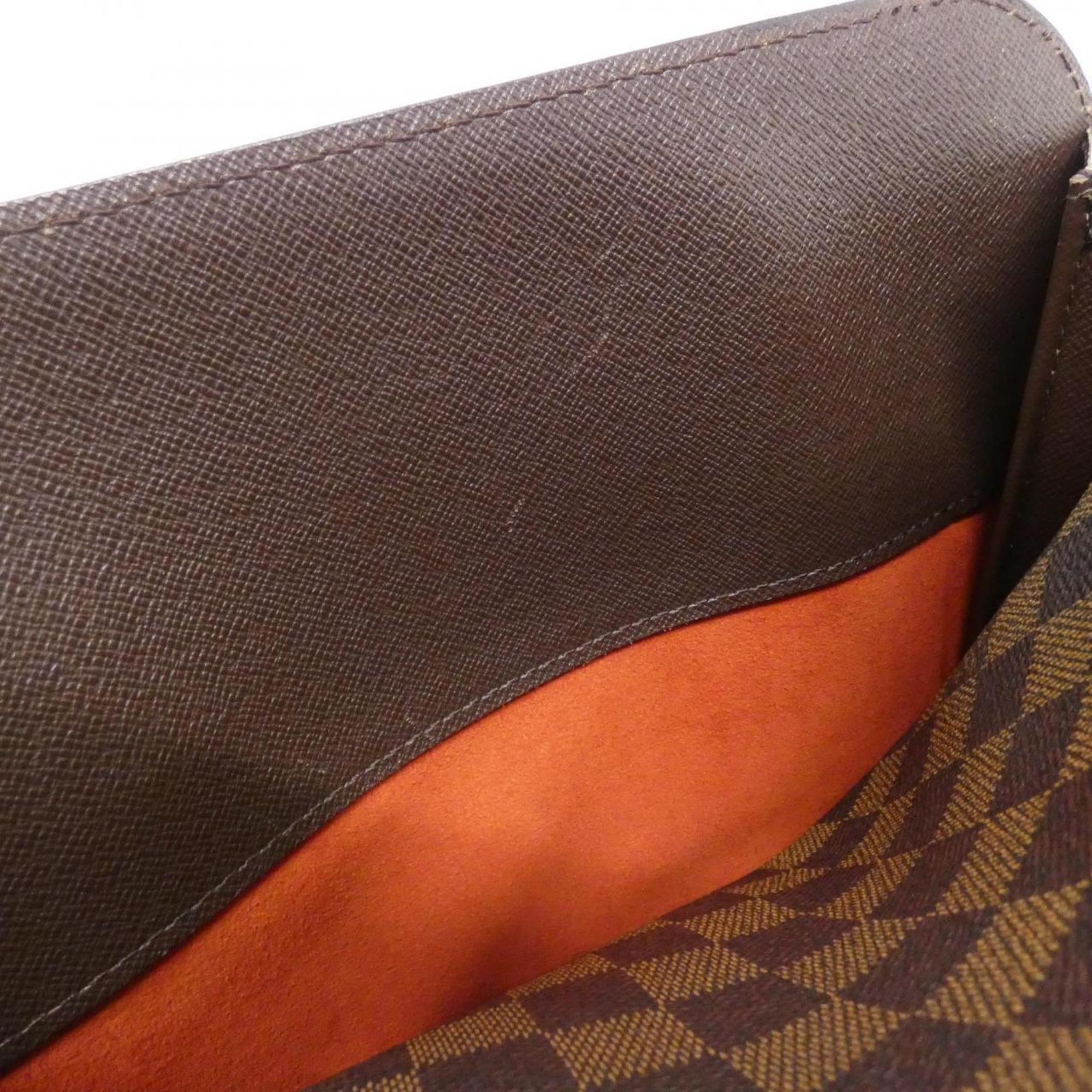 Louis Vuitton Ebene Coated Canvas Handbag