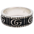 Gucci Silver Silver 925 Band Ring (Pre-Owned)