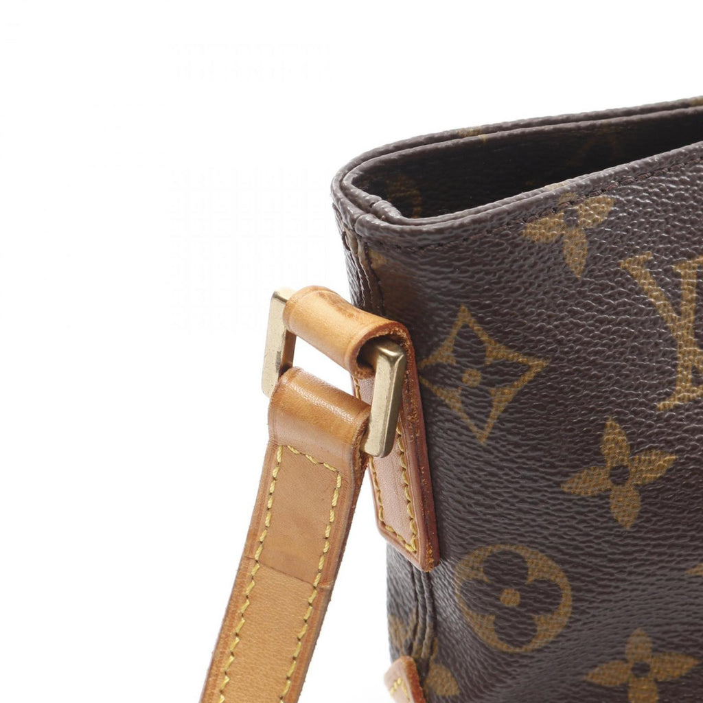 Louis Vuitton Brown Coated Canvas Pvc Monogram Leather Shoulder Bag