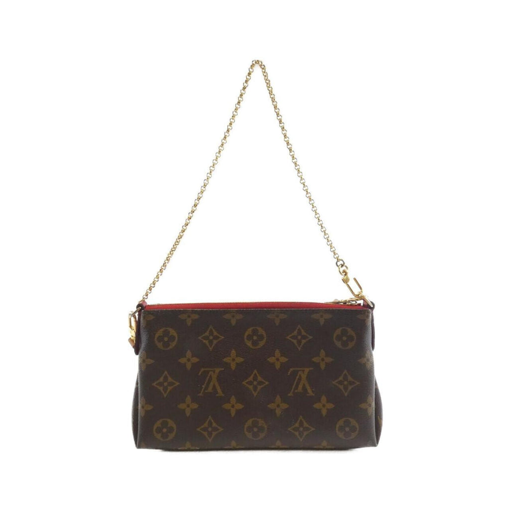 Louis Vuitton Brown Coated Canvas Shoulder Bag