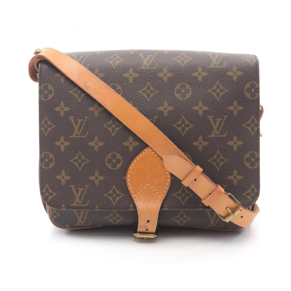 Louis Vuitton Brown Coated Canvas Pvc Leather Shoulder Bag