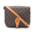 Louis Vuitton Brown Coated Canvas Pvc Leather Shoulder Bag