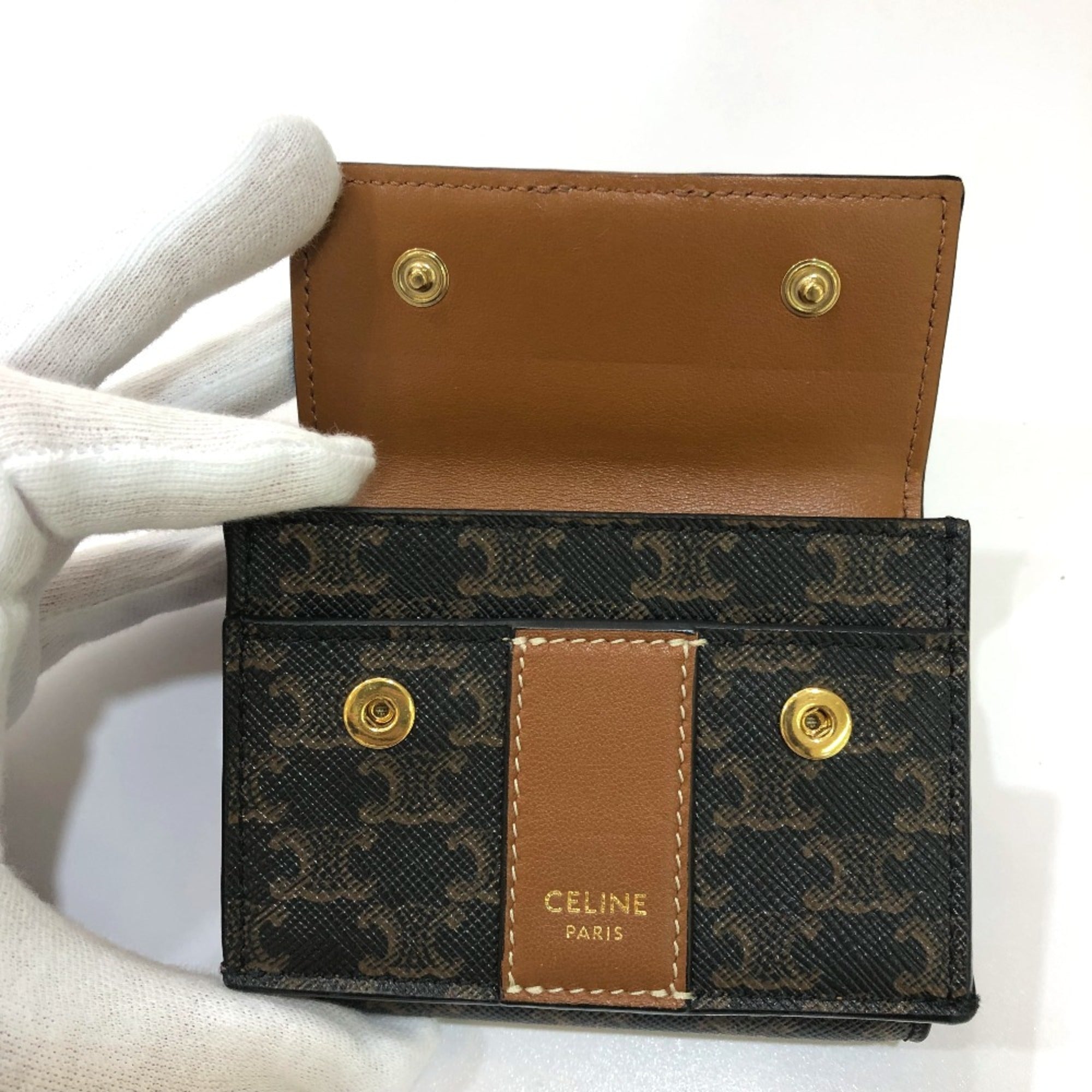 Celine Brown Other Wallet (Tri-Fold)
