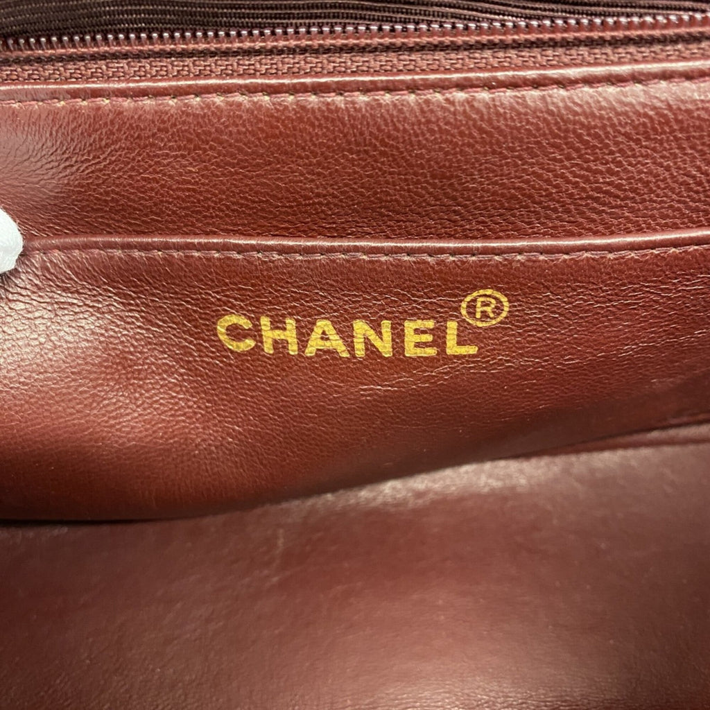 Chanel Black Leather Shoulder Bag