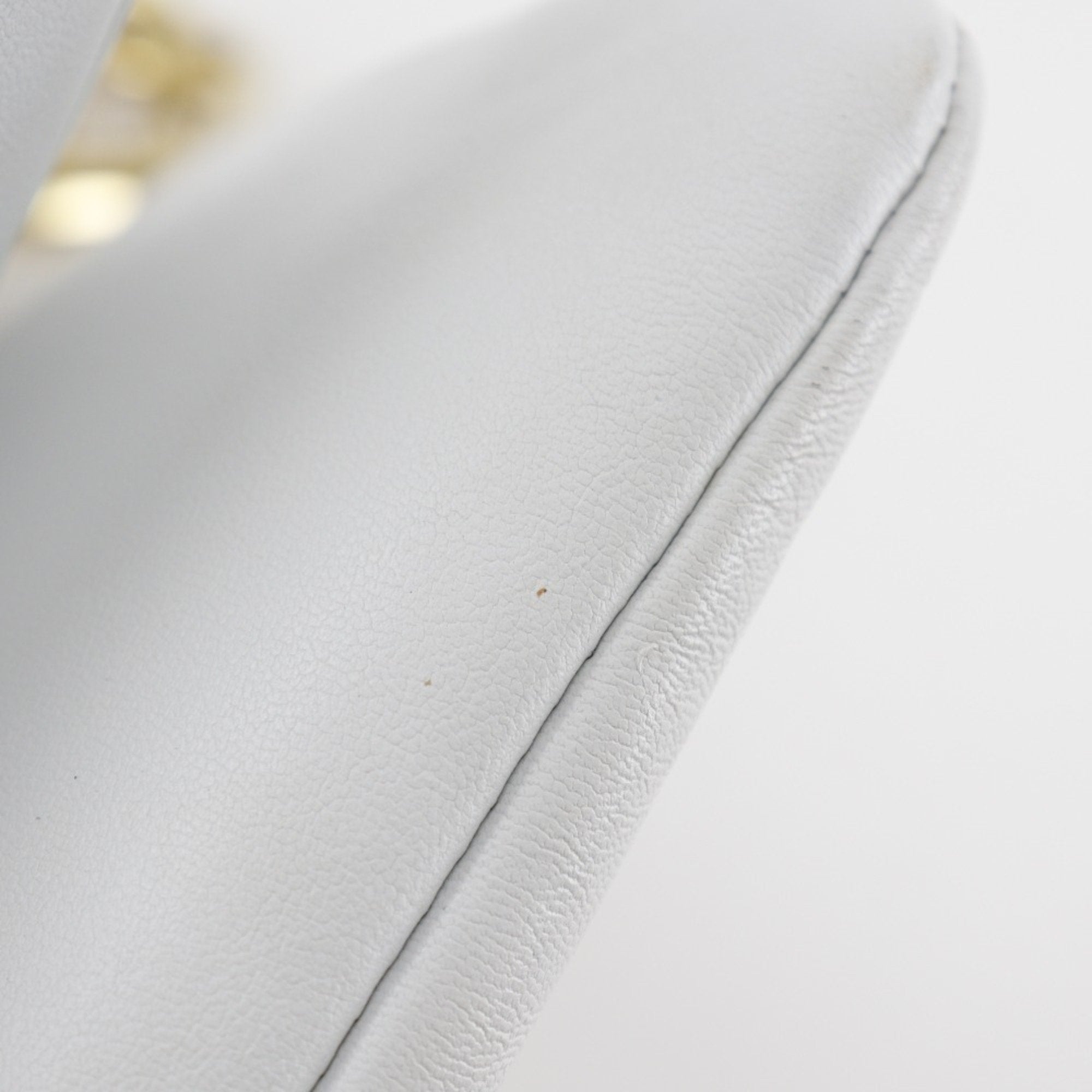 Louis Vuitton Navy Red Color White Leather Shoulder Bag